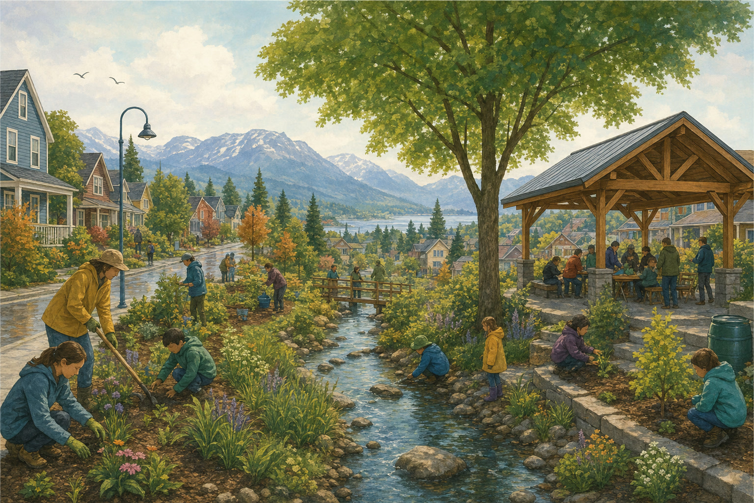 A Canadian community using planning and nature-based projects to prepare for climate risks.