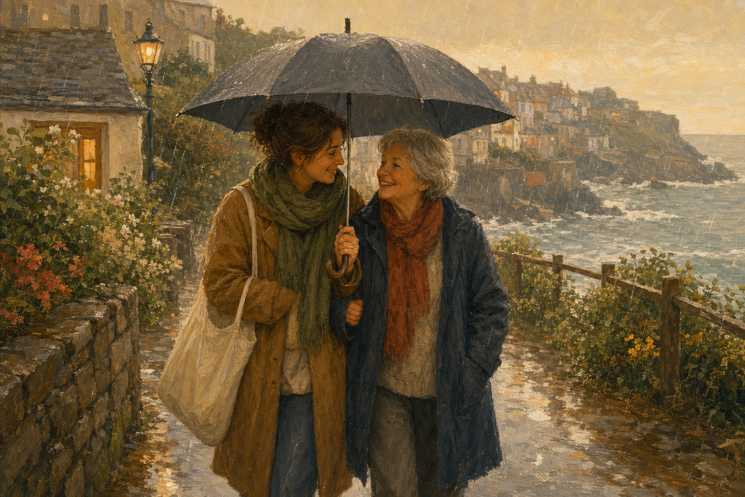 Warm illustration representing Everyday Kindness stories on Global Good News Daily.