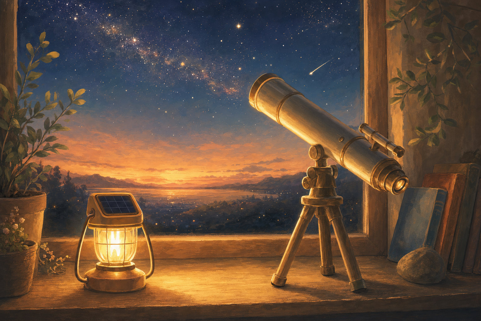 Warm illustration representing Science & Technology stories on Global Good News Daily.